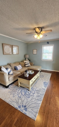 Living Room with Nice Wall TV