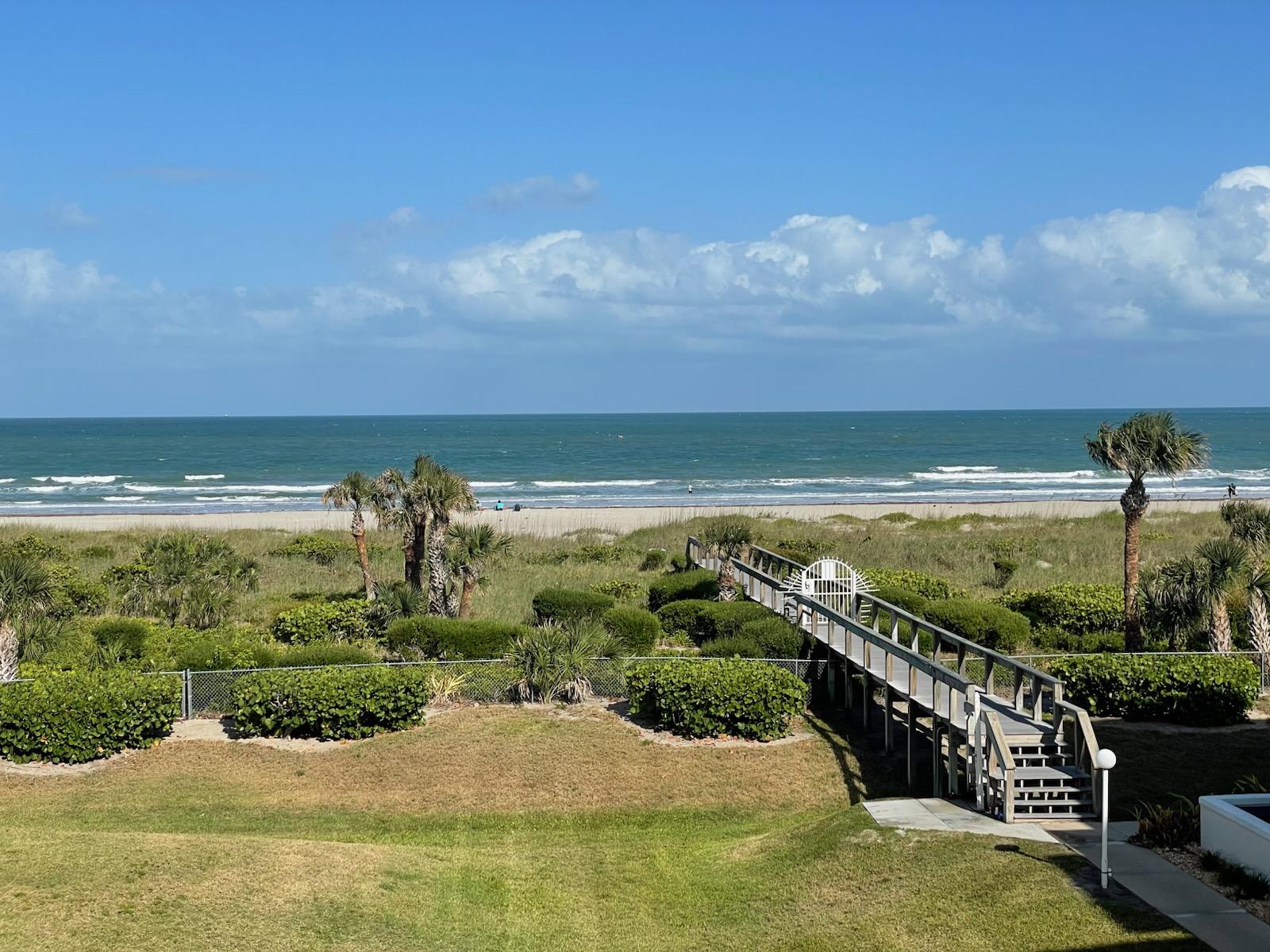 View from patio