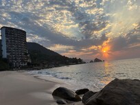 Sunset from beach