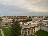View from the 5th floor on a beautiful morning.