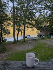 Coffee in the morning