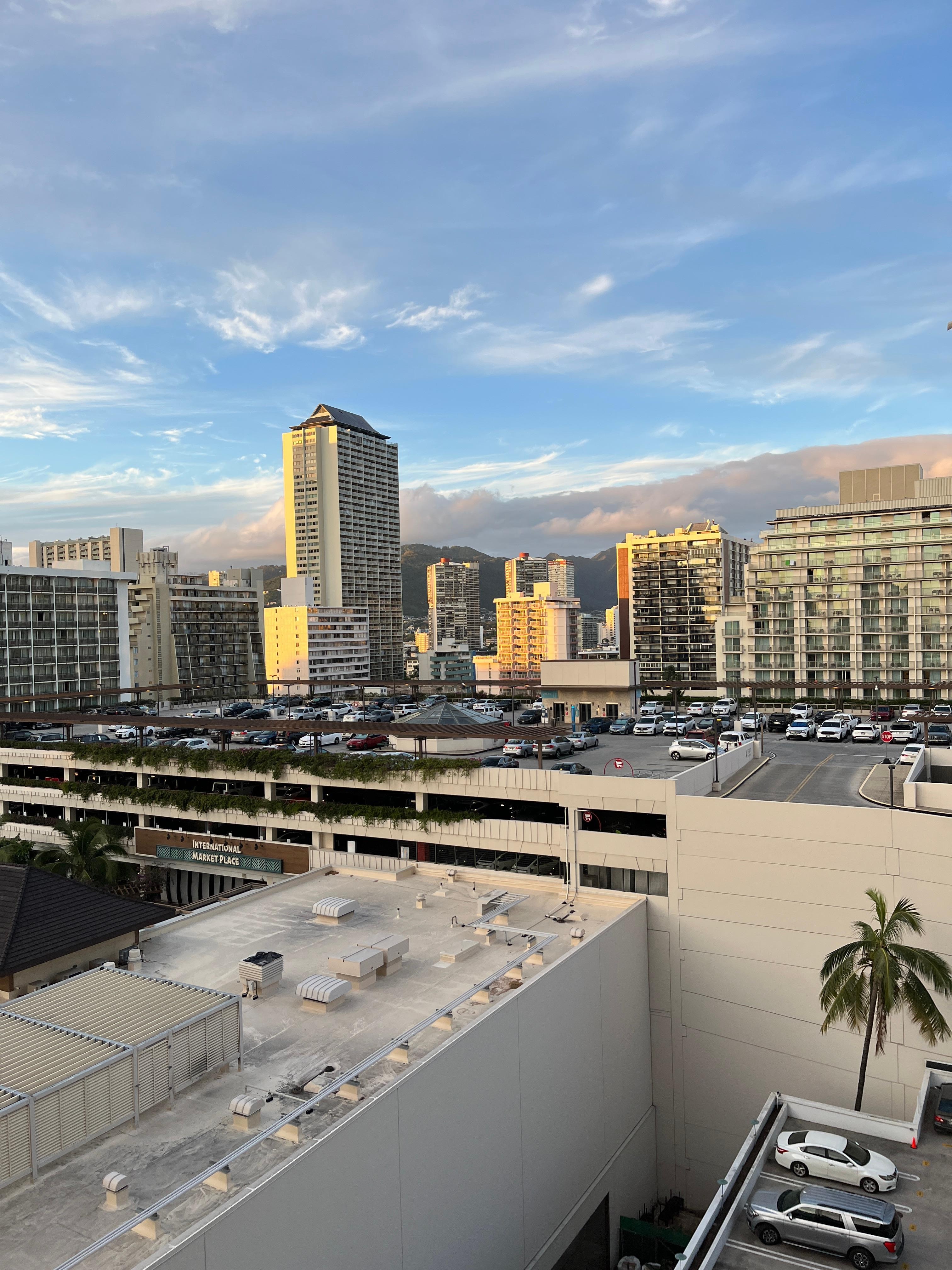 View from balcony
Very quiet