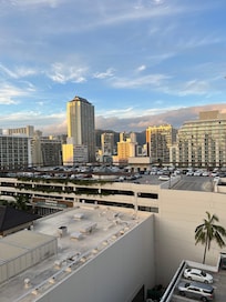 View from balcony
Very quiet