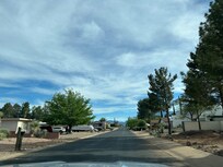 View of the street. Very safe. I jogged every morning and neighbors were friendly.