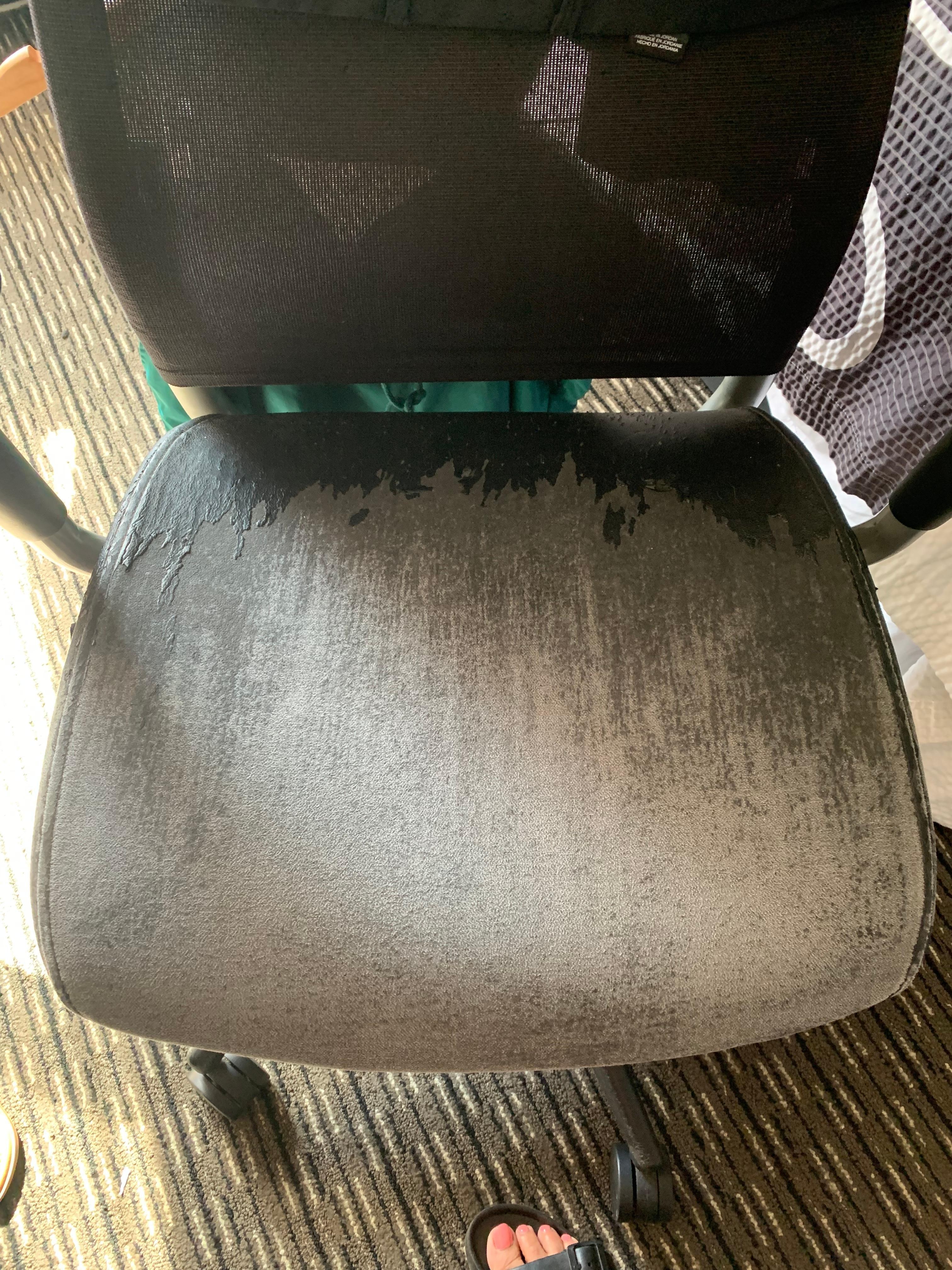 Old chair, needs to be changed