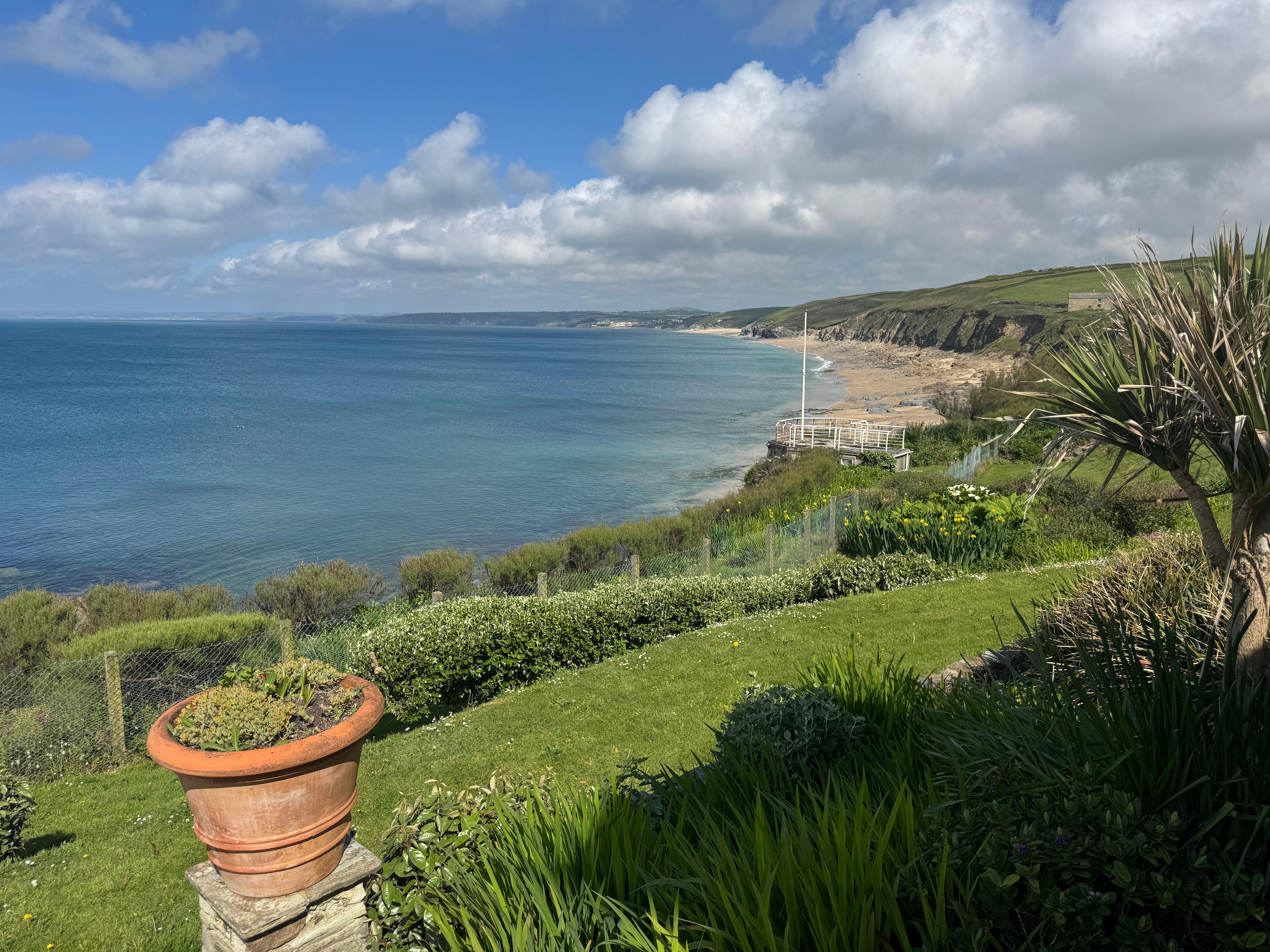 View from the terrace 