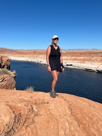 Glen canyon over looking Lake Powell.