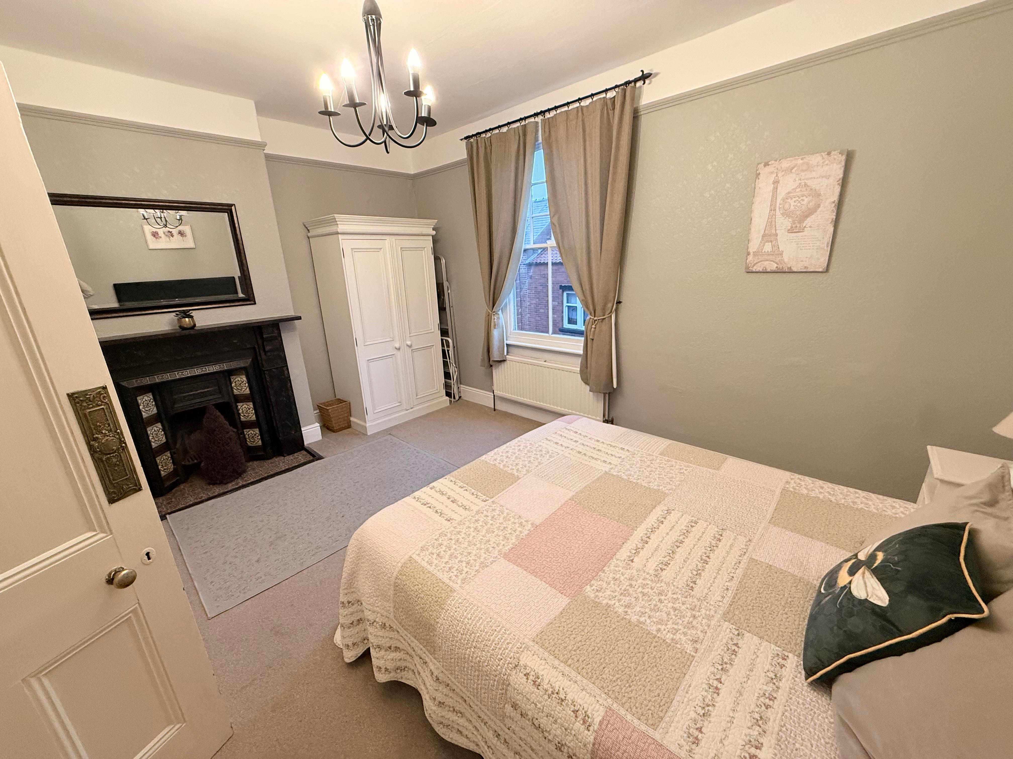 1st floor bedroom. Very comfy. Lots of hanging space in the wardrobe 