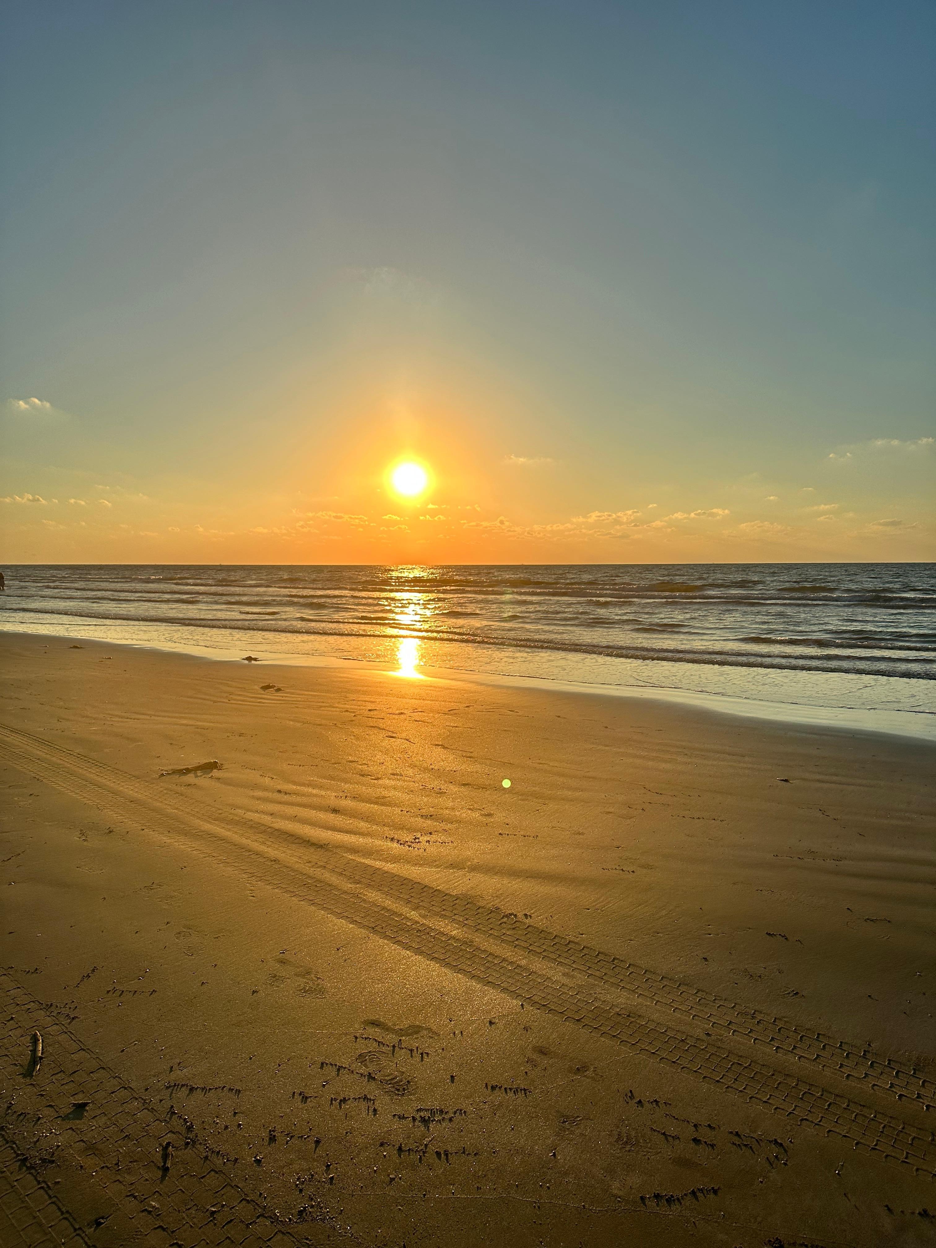 Beautiful sunrise seen from balcony!