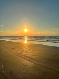 Beautiful sunrise seen from balcony!