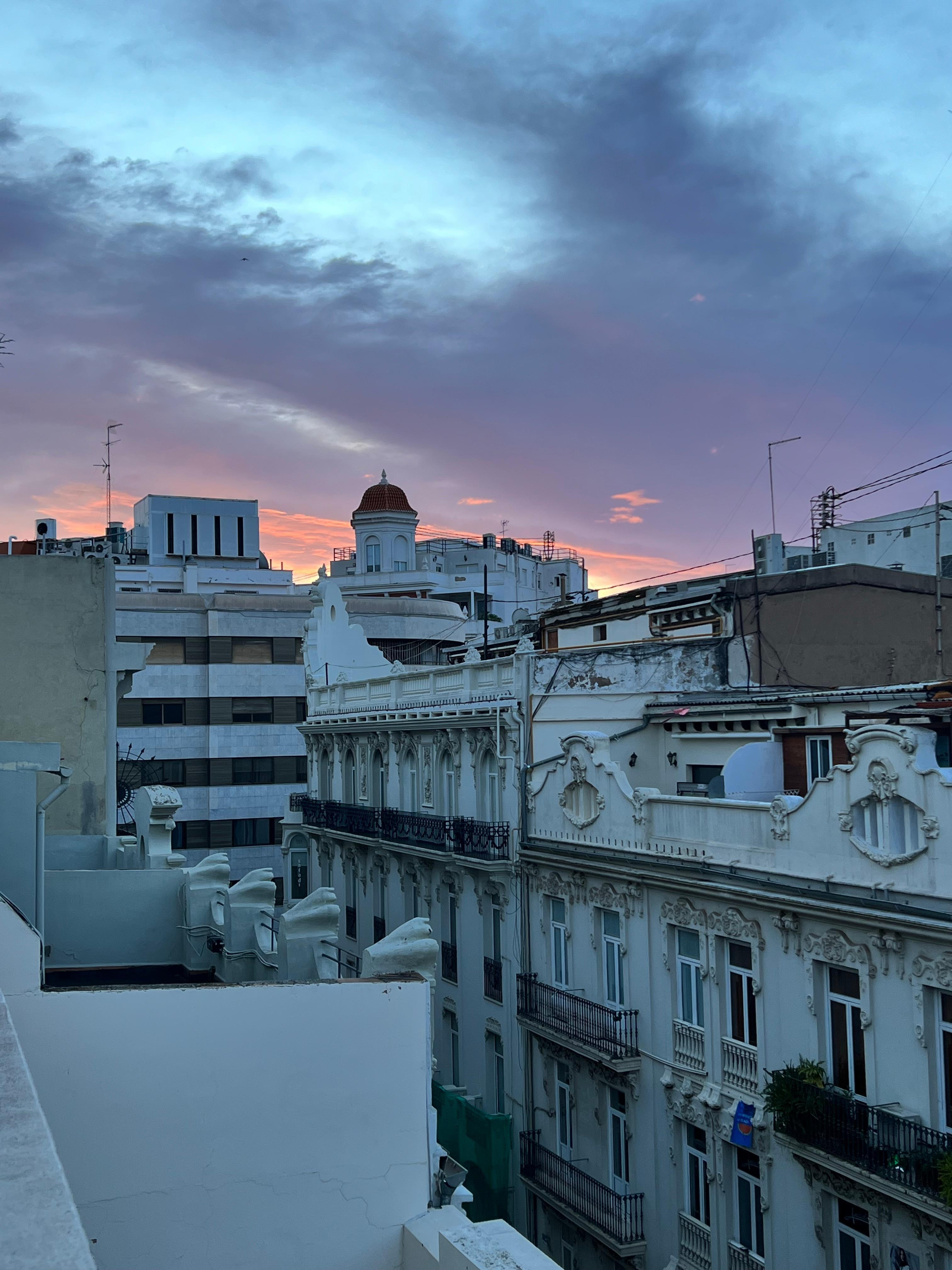 部屋のテラスからの眺め