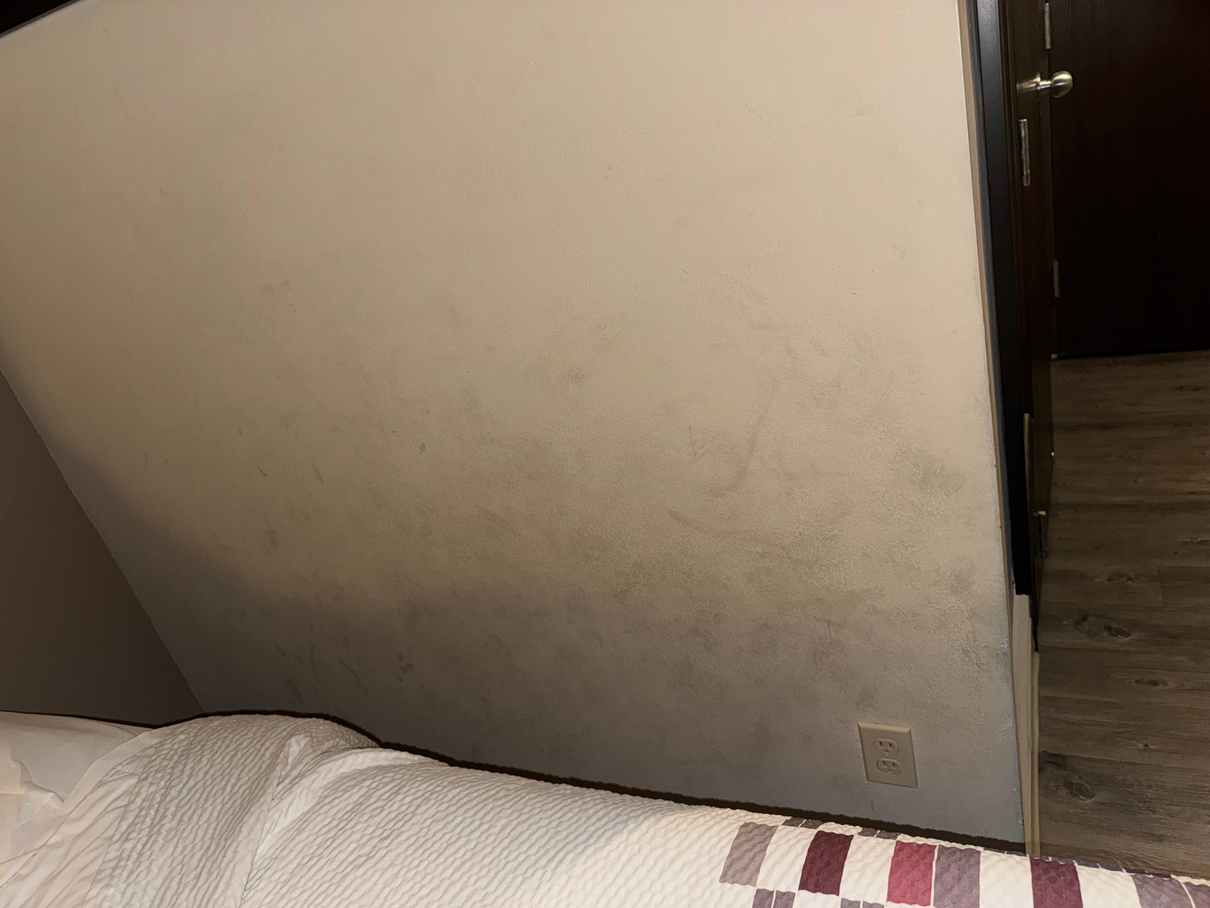 Dirt on walls
