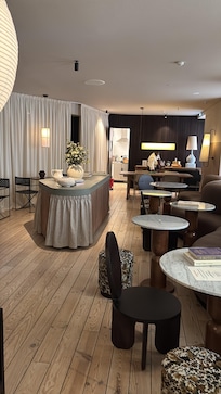 Hotel lobby area