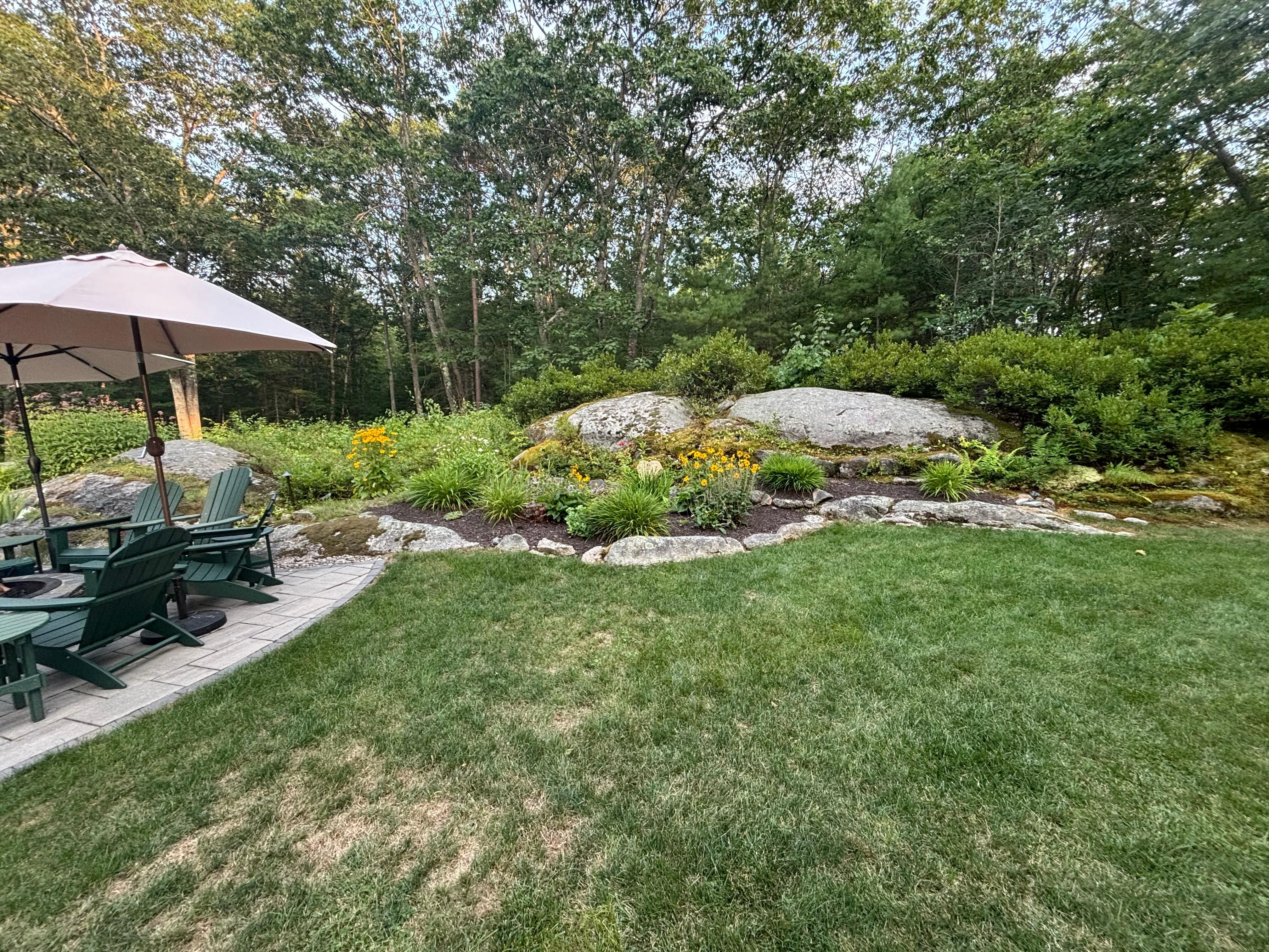 Beautiful landscaping 