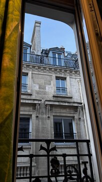 view from one of the two windows very quiet when closed