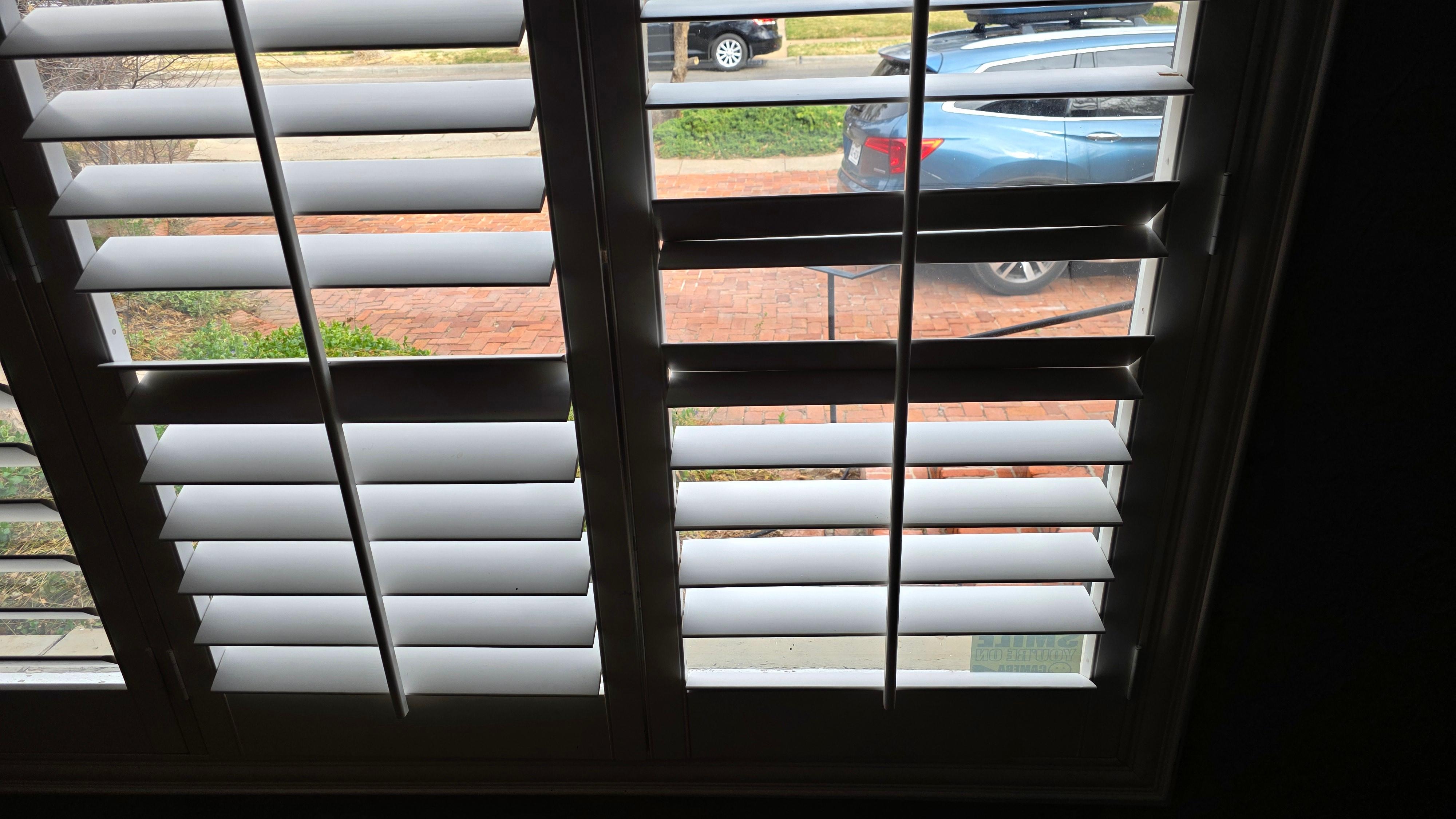 90% of the blinds were broken and unusable