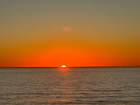 Sunset from the deck