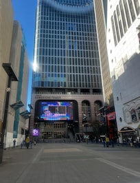 Outside of hotel accommodations