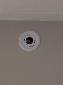 Missing smoke detector