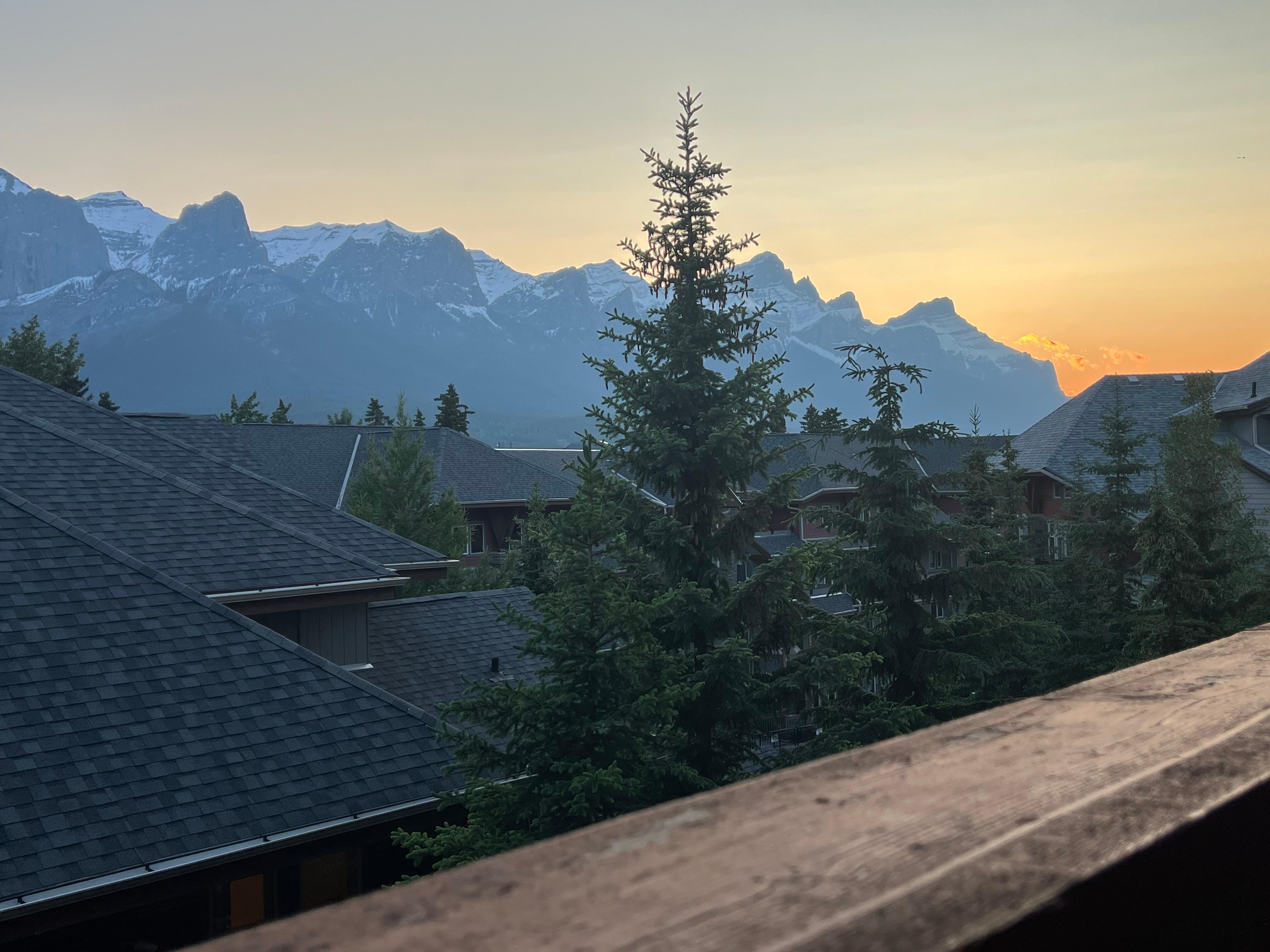 View from our room