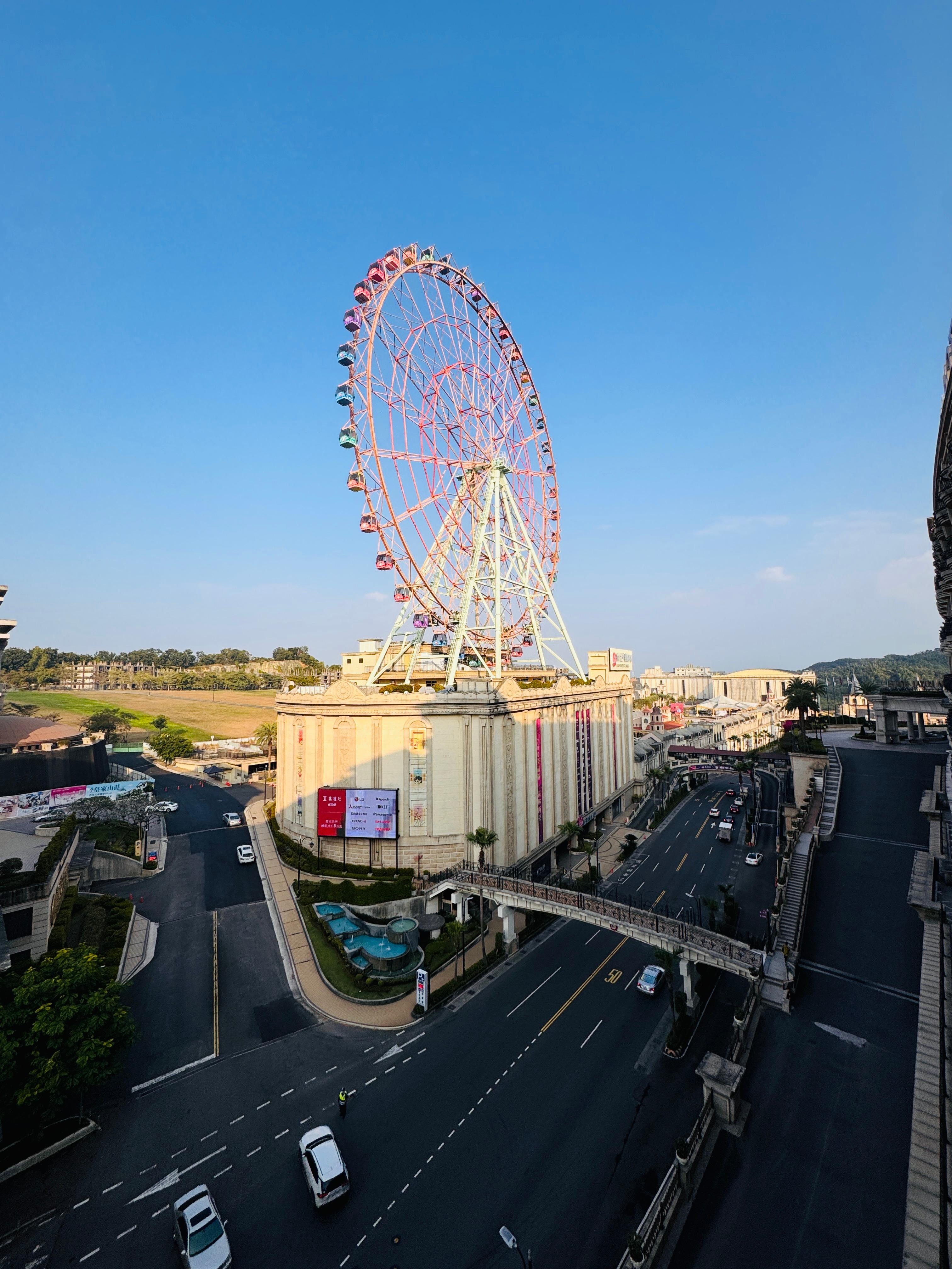 陽台看出去的樣子