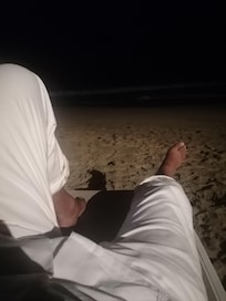 Placentera tranquilidad nocturna, incluso nos tocó ver tortugas la noche del 12 de agosto.