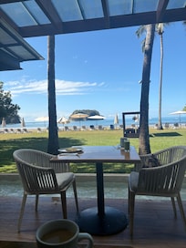 View from morning breakfast