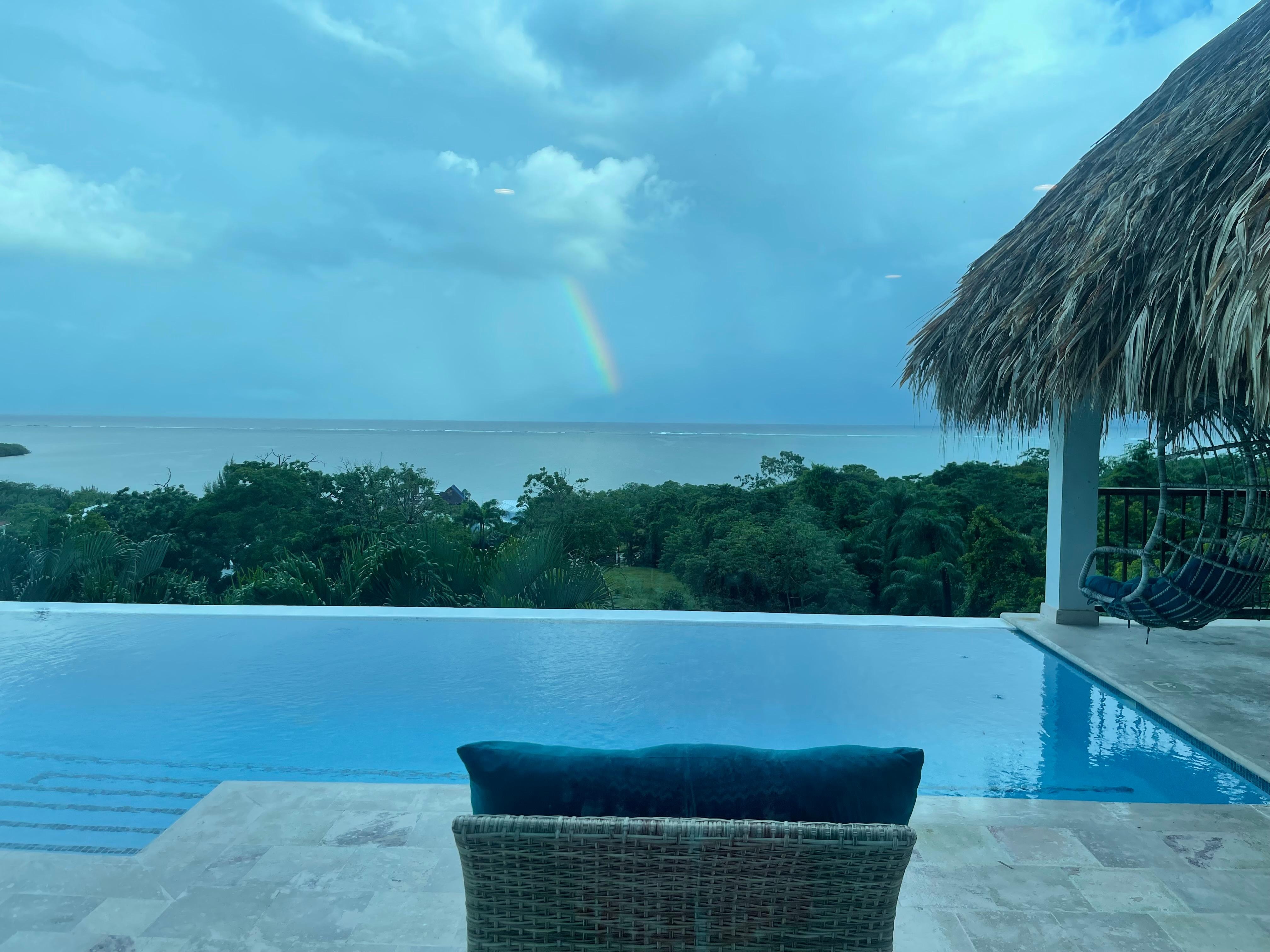 View of the back of the house