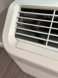 Dirt and dust in heater/air conditioner