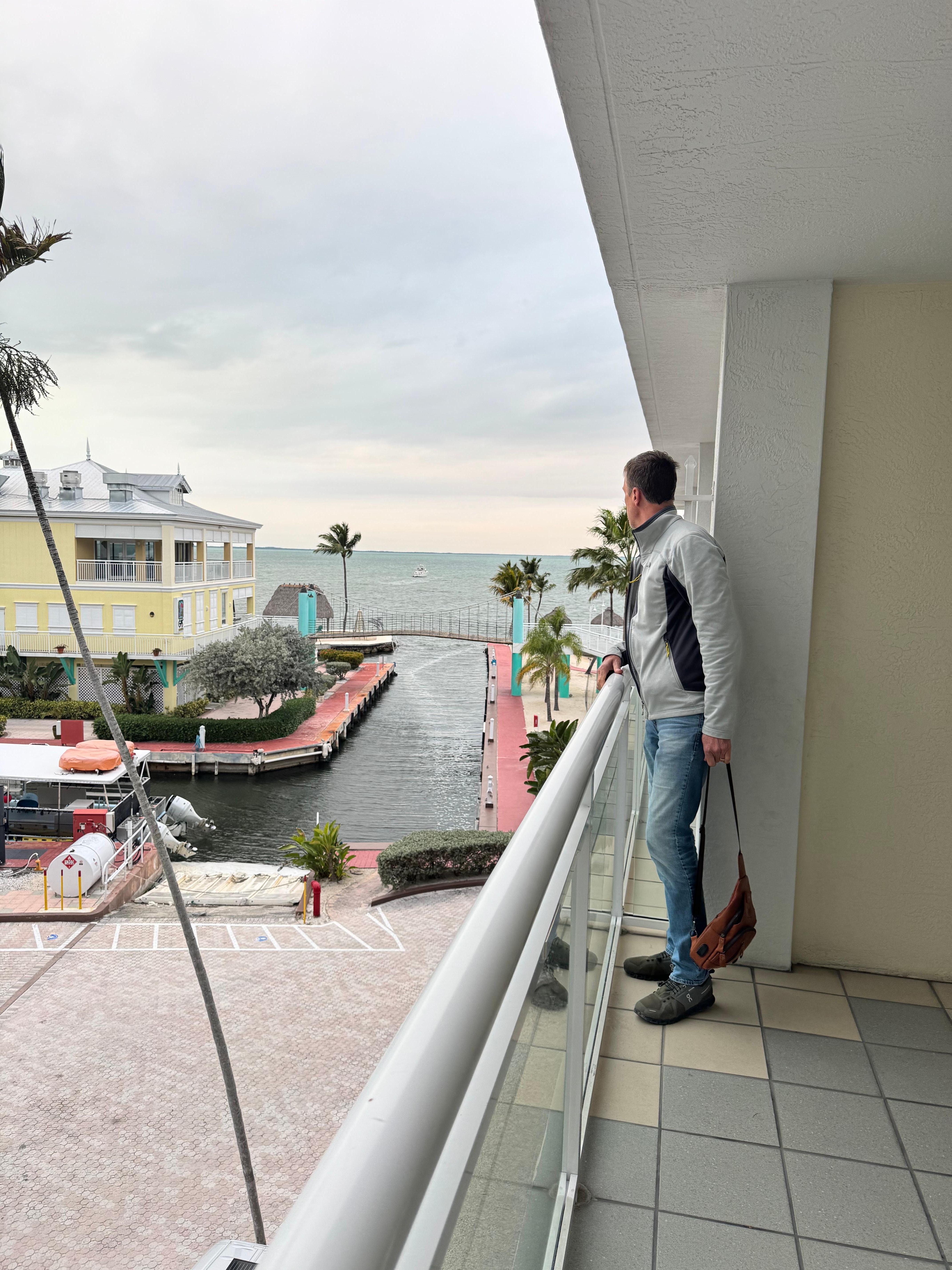 Balcony view from building 1