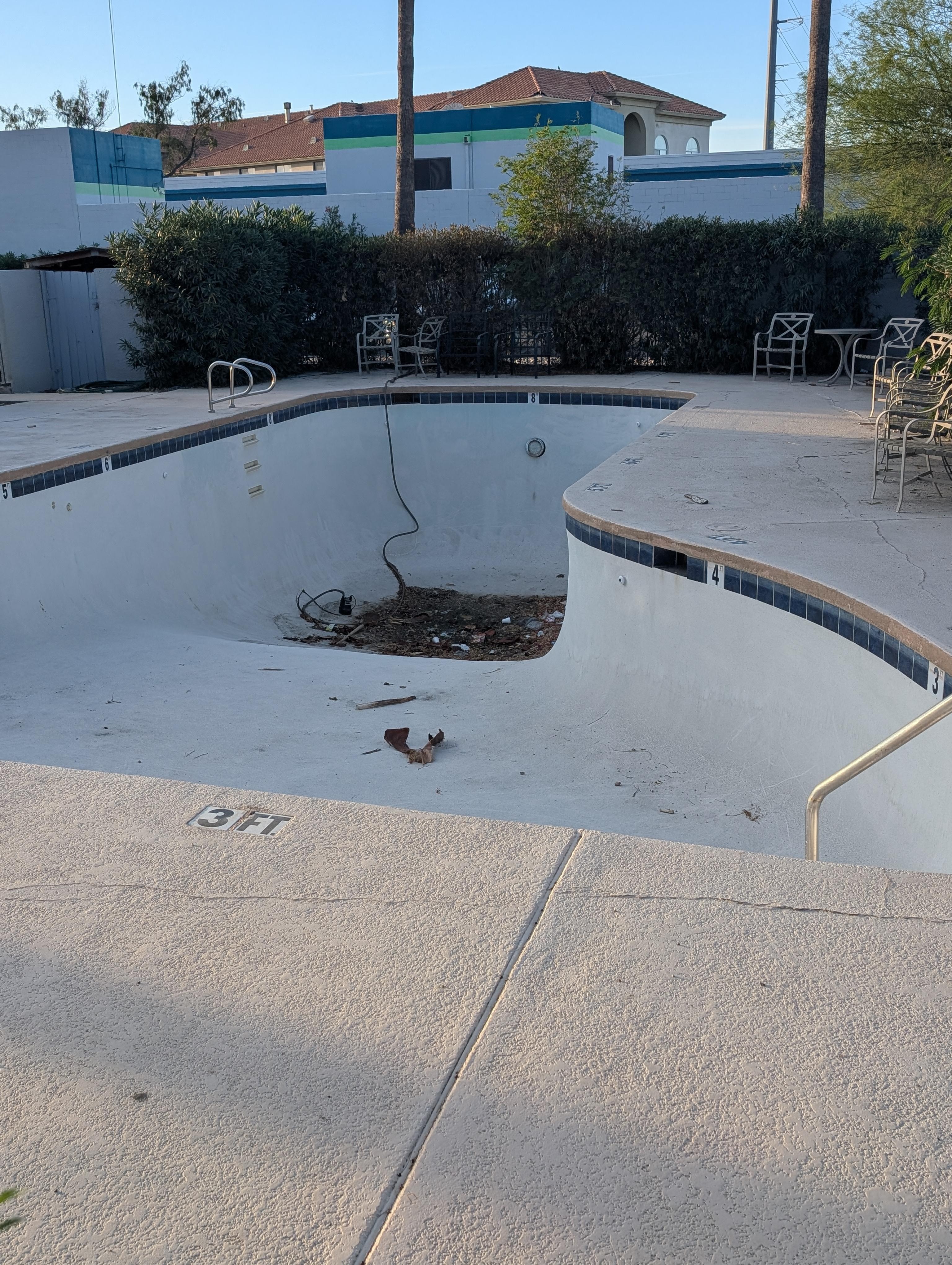 The empty dirty pool