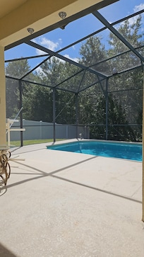 Ruim terras, ook deels overdekt als het regent