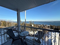 Vue sur la baie, pavillon B chambre 1301