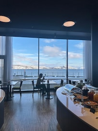 Breakfast with a view