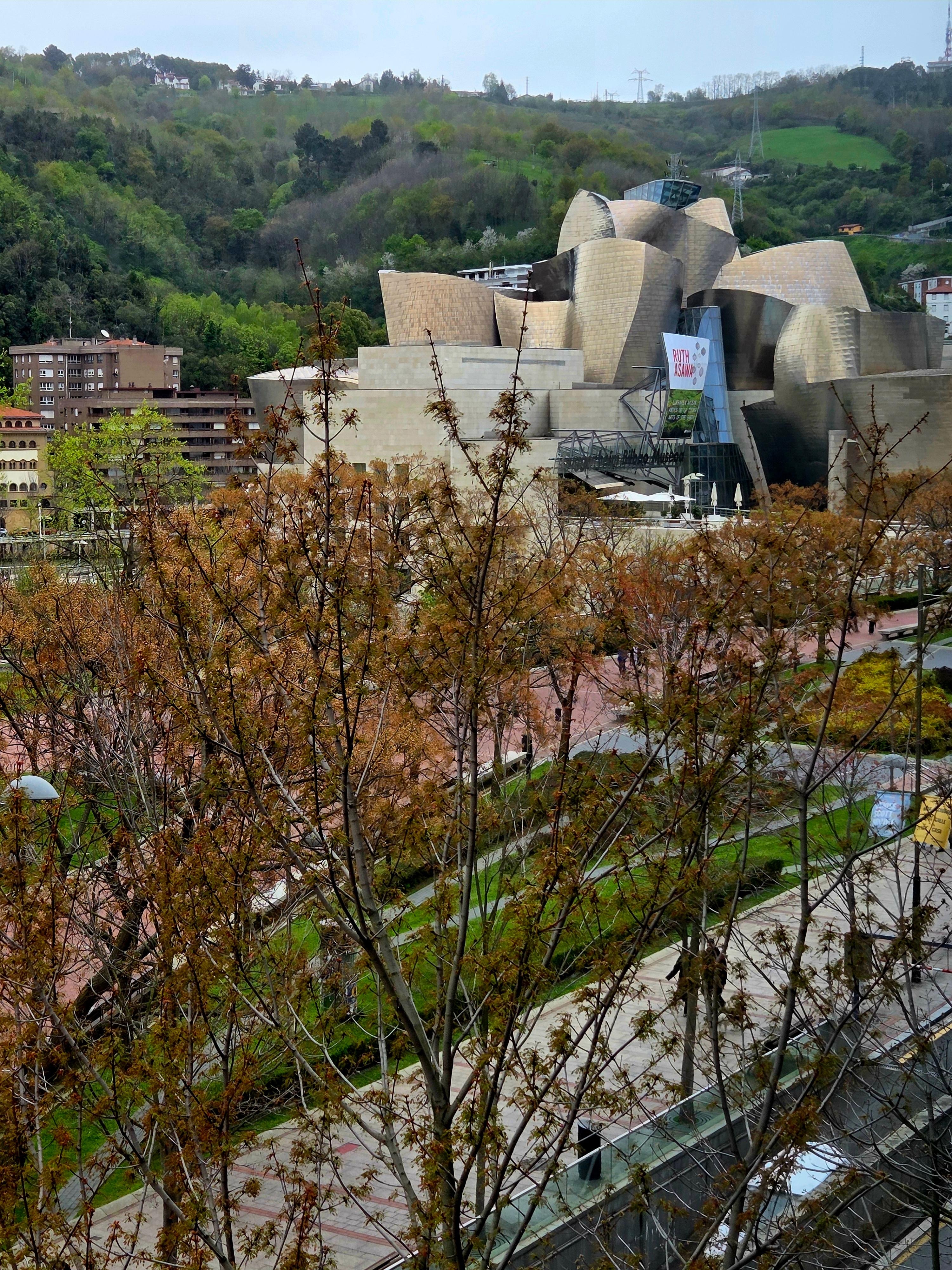 The view from my room, 4th floor.