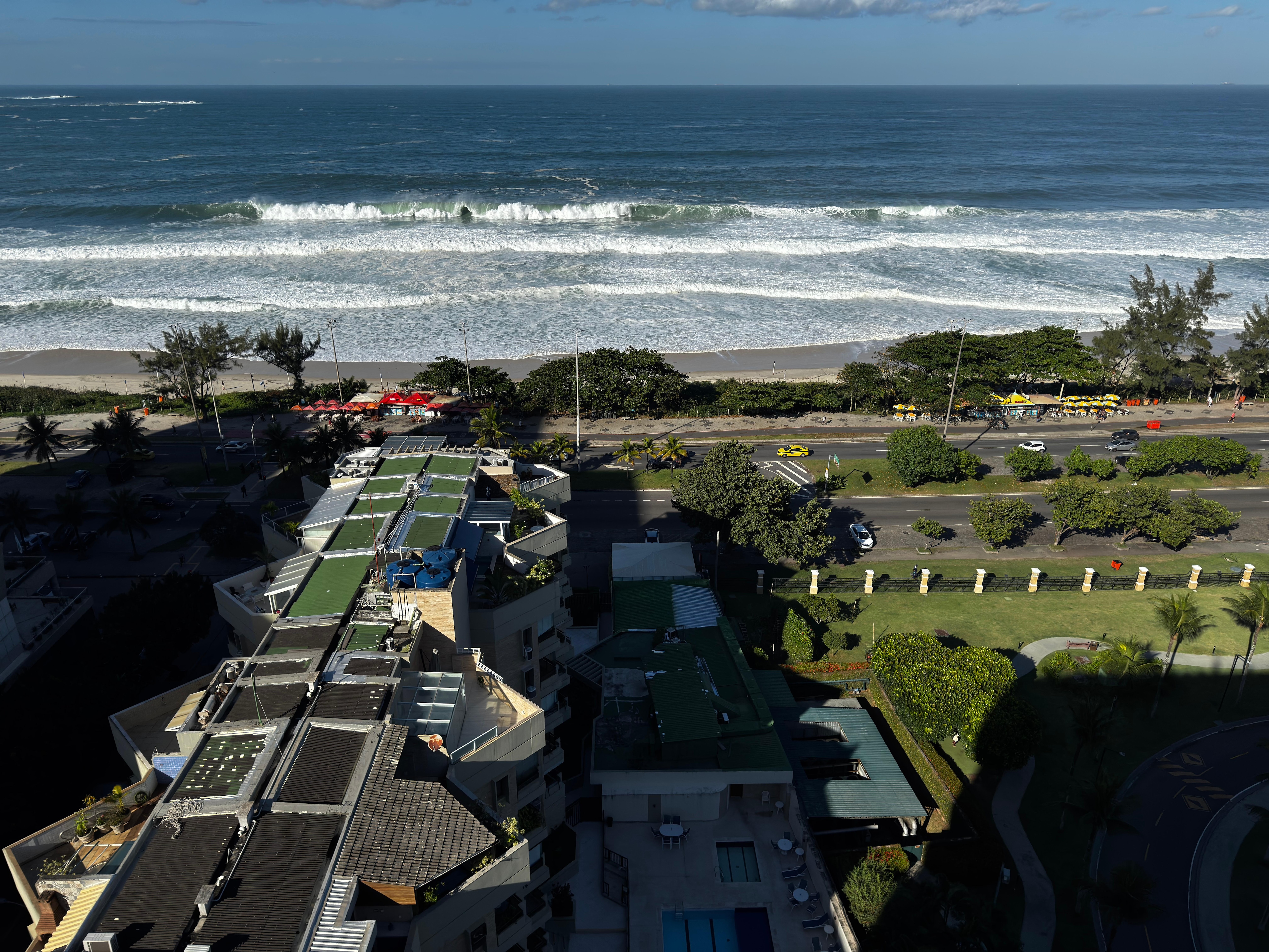 Vista da piscina 