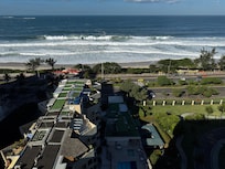 Vista da piscina