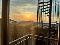 Sunrise from balcony