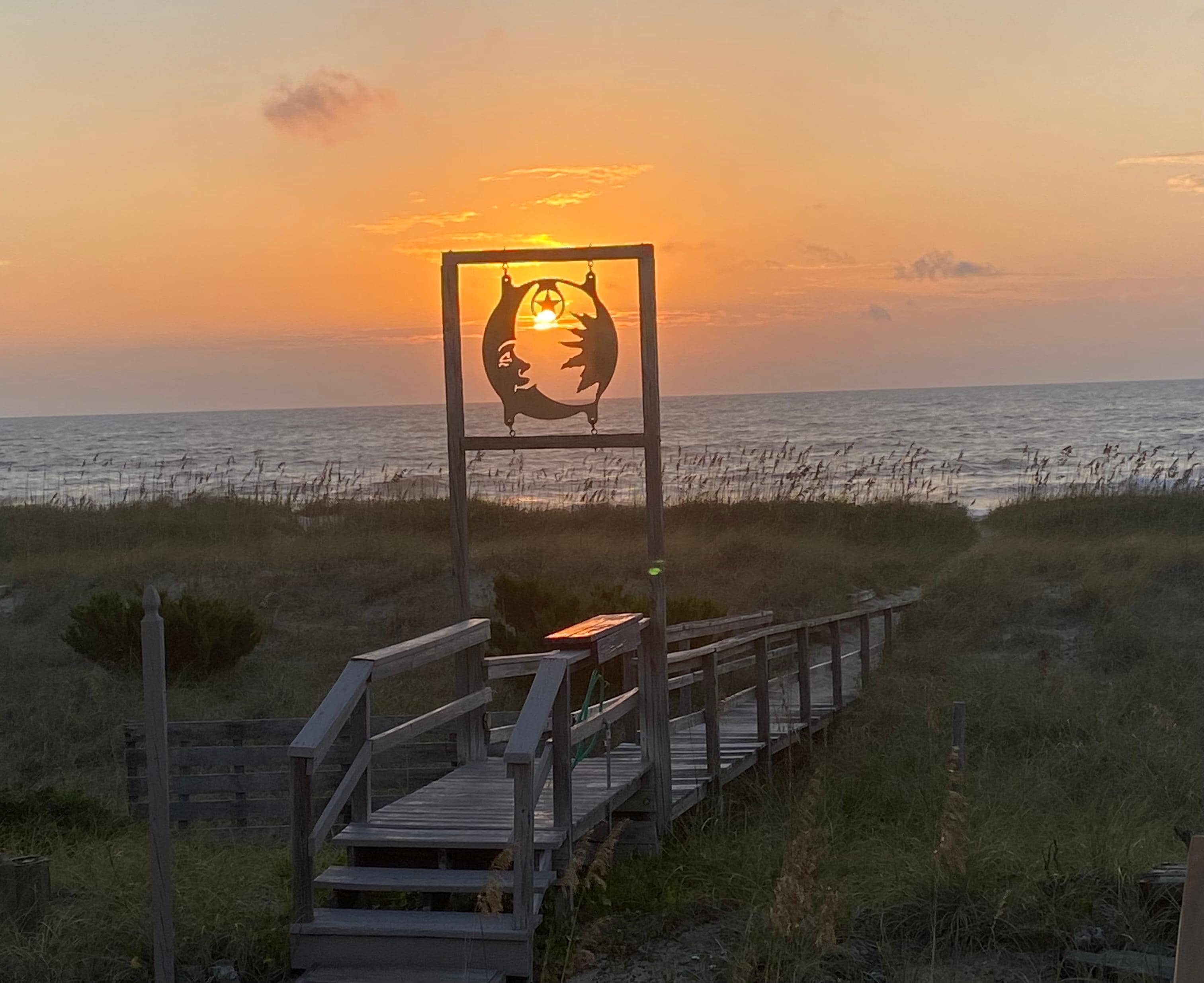 This was our morning view from the deck.