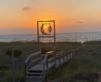 This was our morning view from the deck.