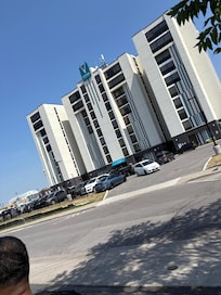 Rear of hotel
