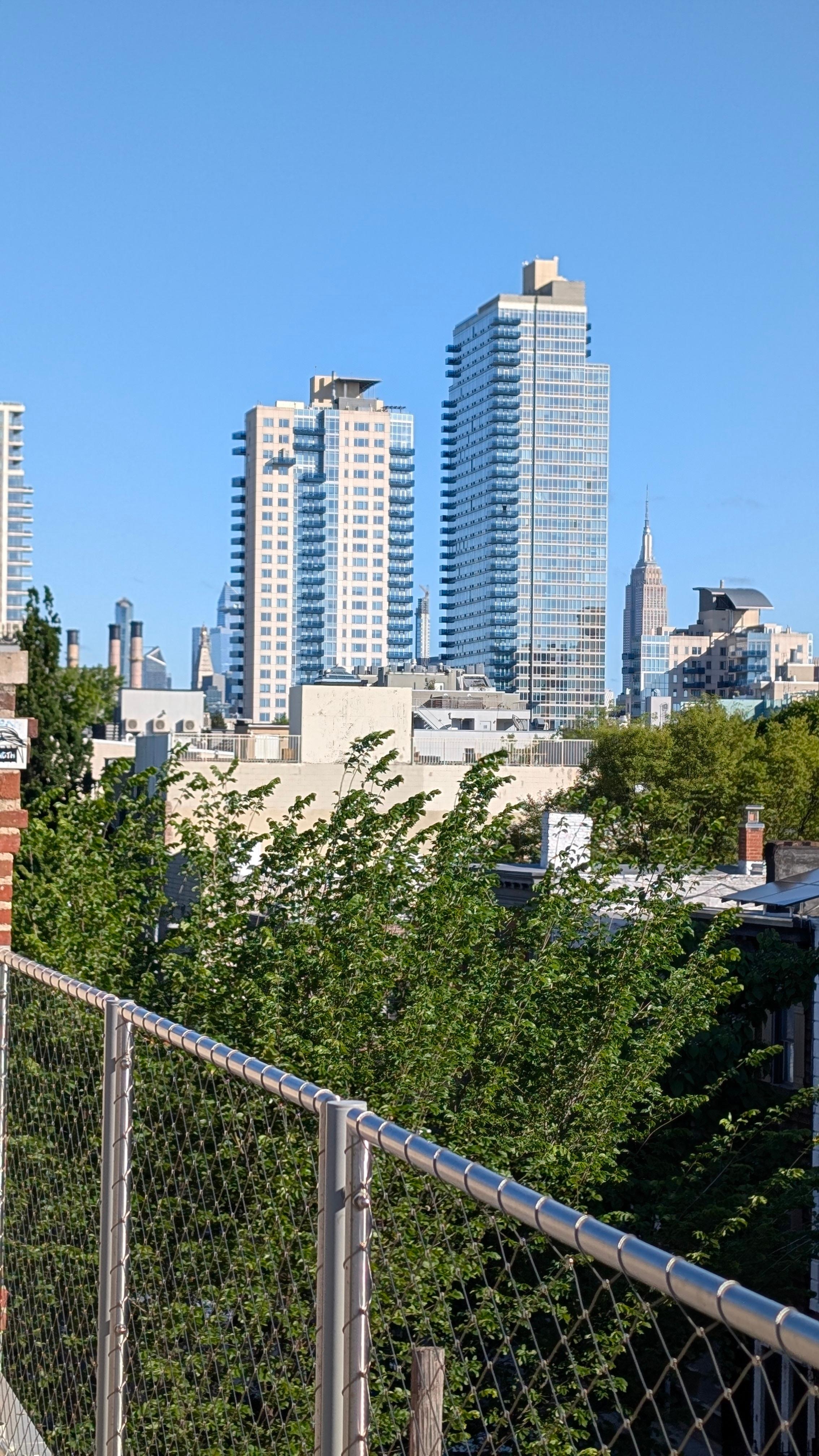 View from the Rooftop Garden Deck