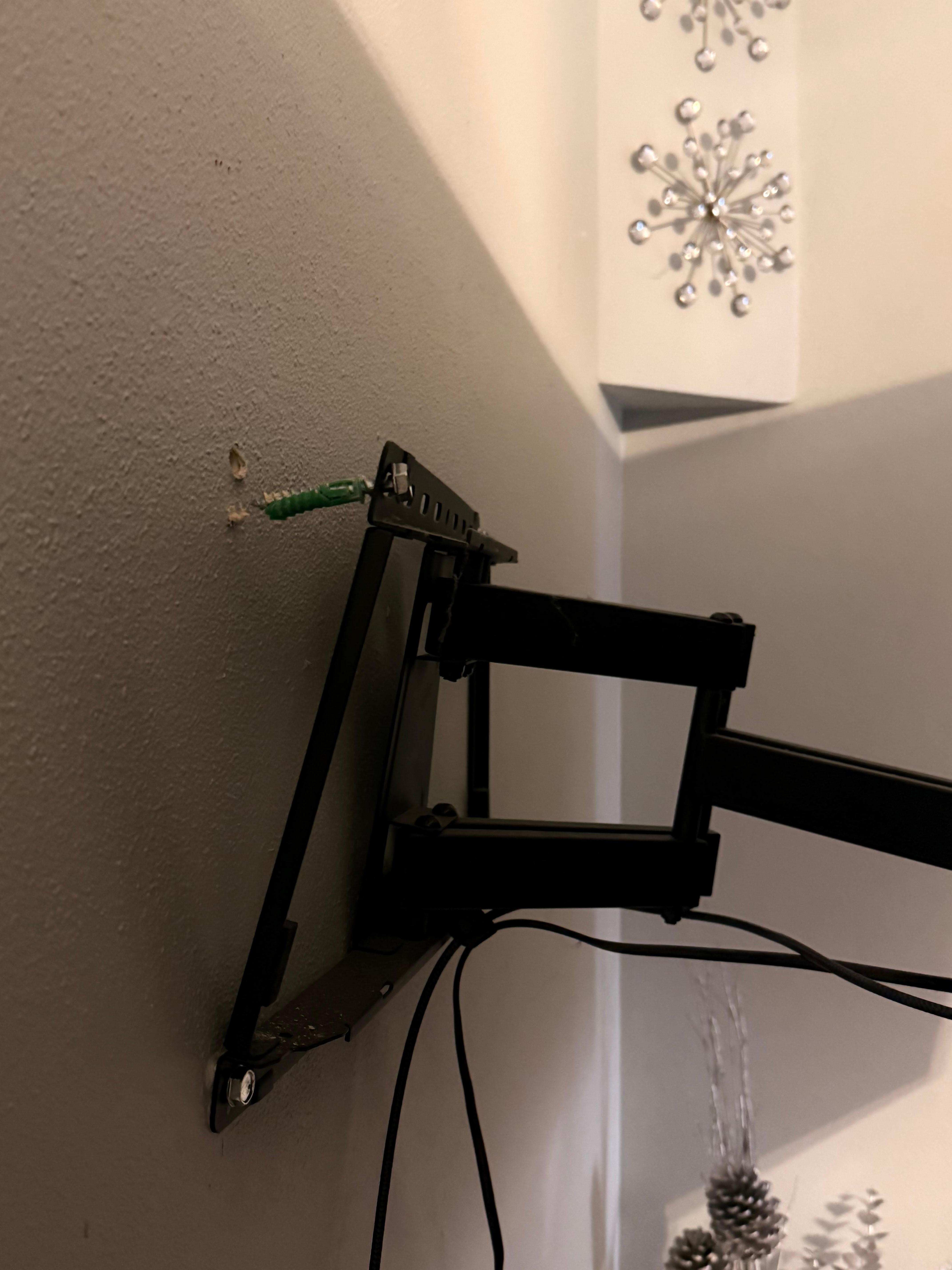 Tv coming out of the wall