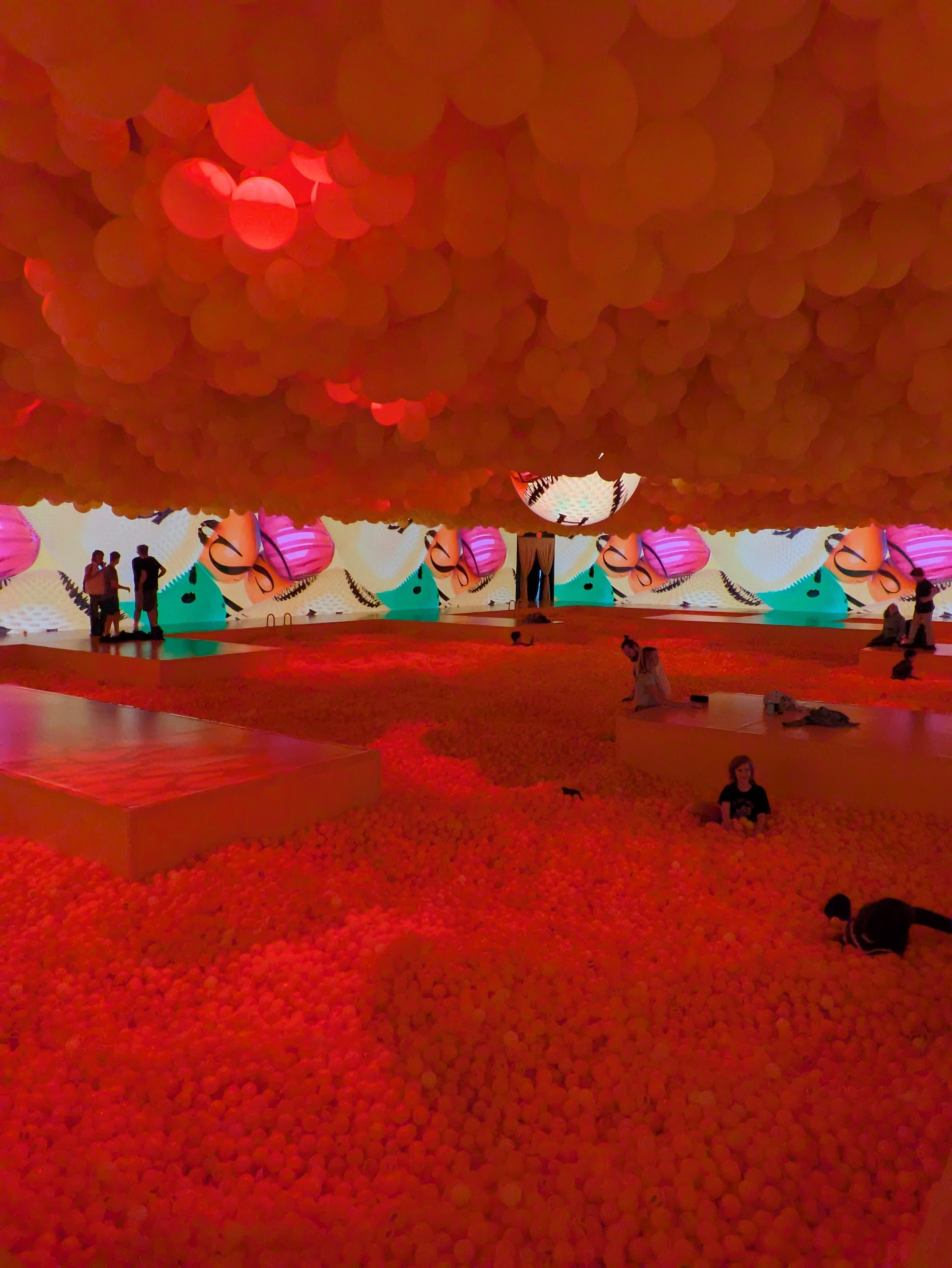 Balloon exhibit at Palace of fine arts! Slow start but second half was a blast 