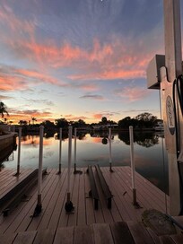 View from the back yard.