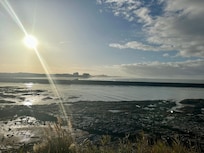 Sunrise over the beach
