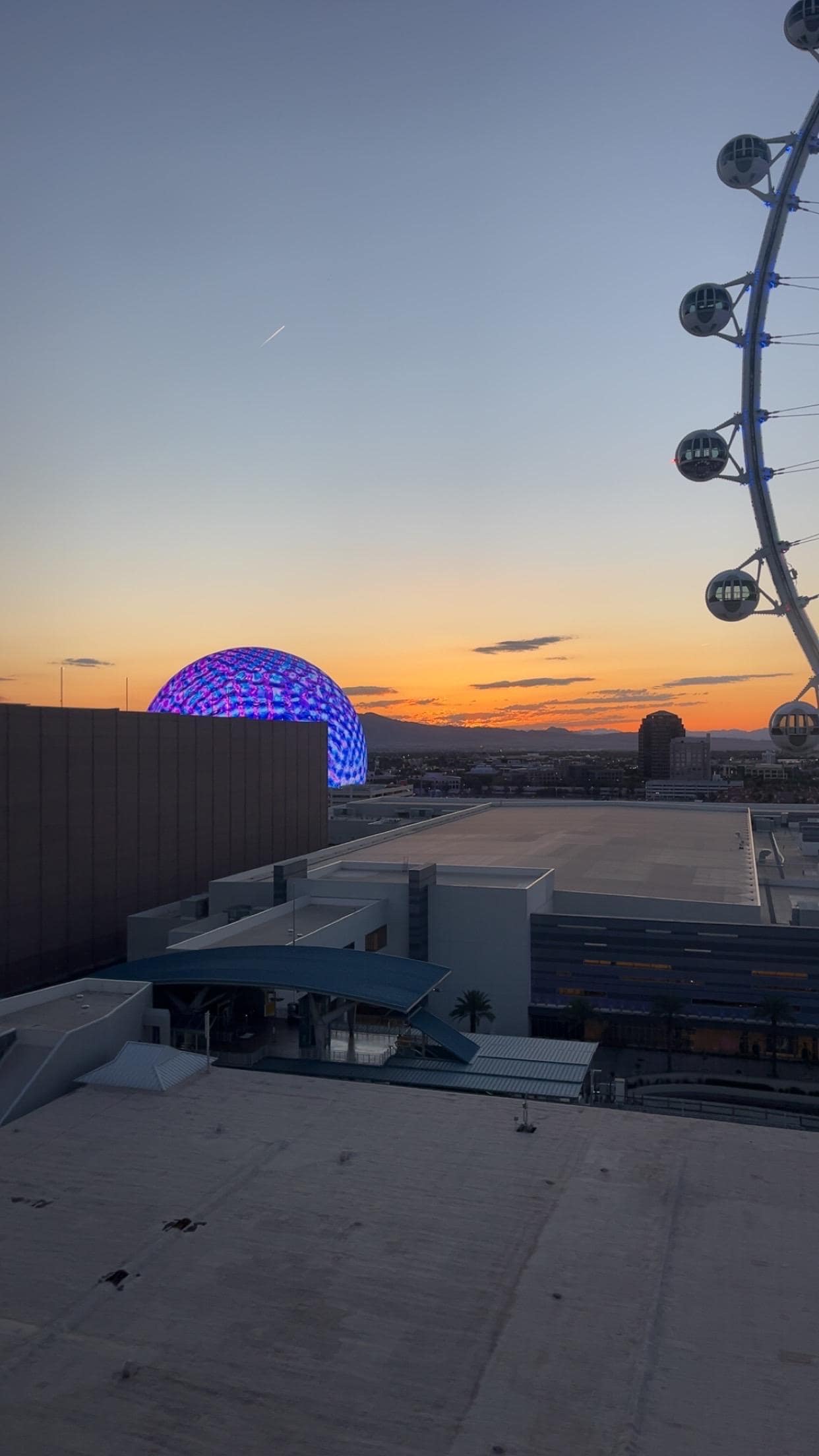 Sunrise from the 18th floor 