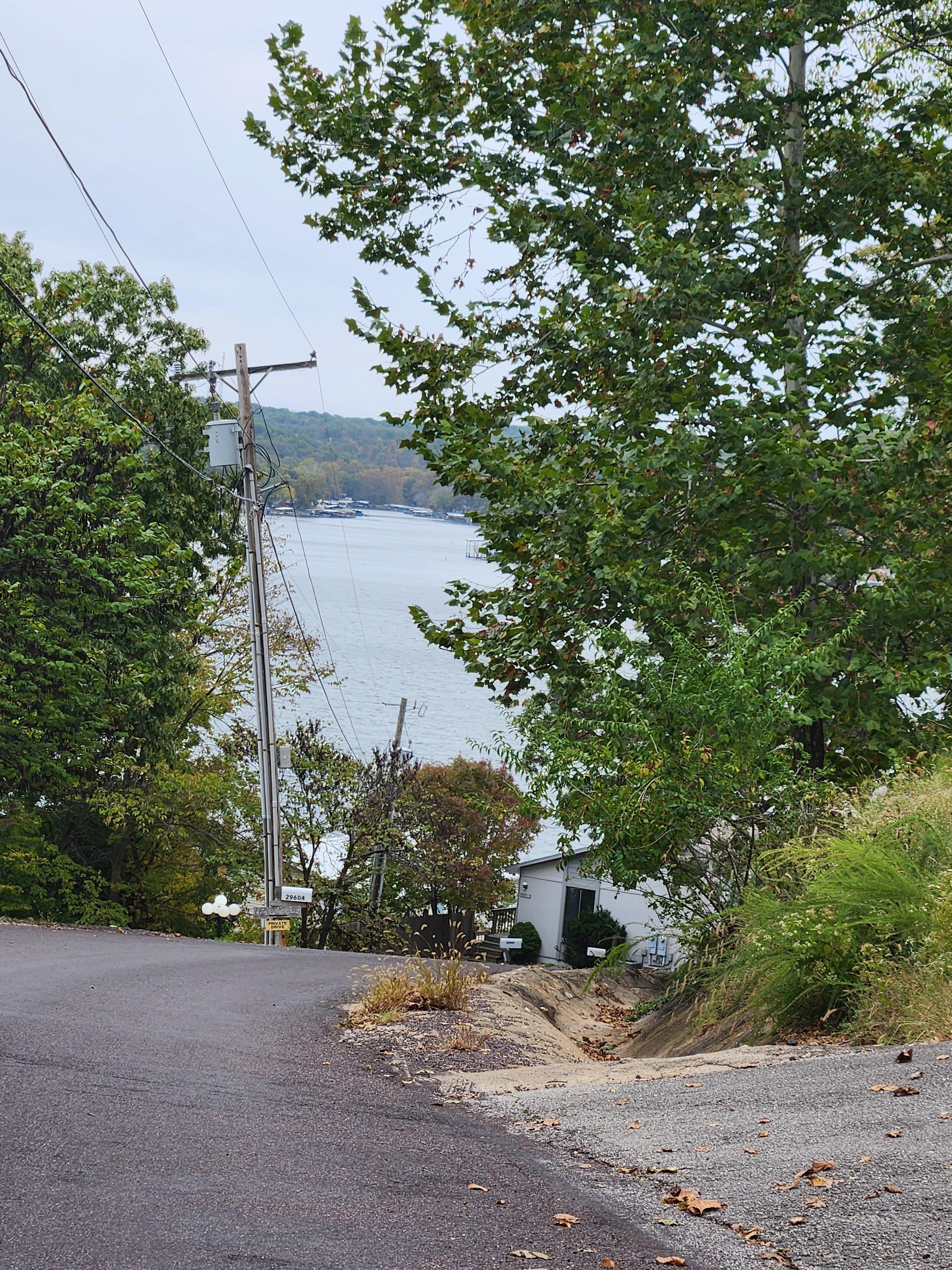 View from up the hill