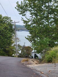 View from up the hill