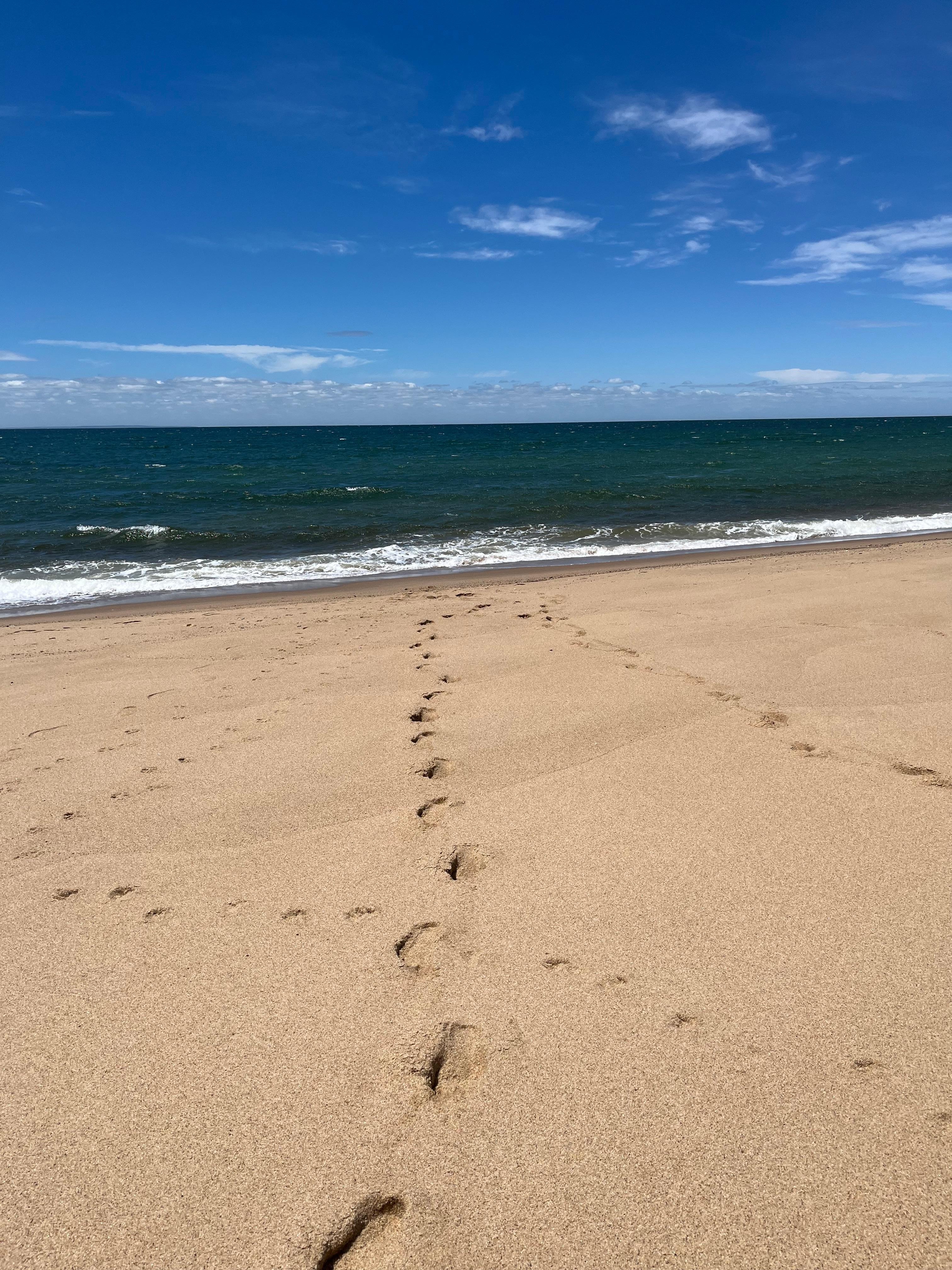 May is a great time to have the beach less crowded 
